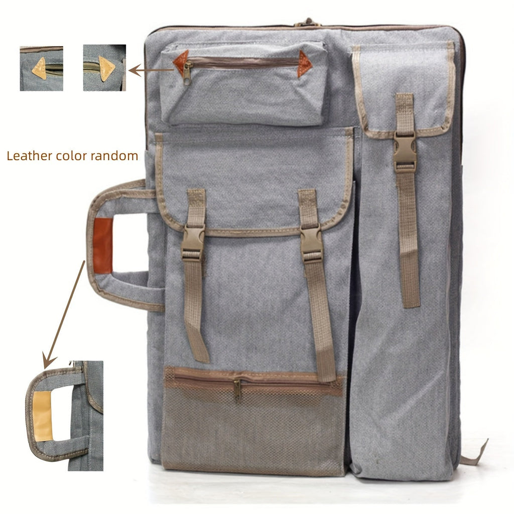 Canvas Zeichenbrett Rucksack – Funktional, Langlebig und Einfach Mitnehmbar