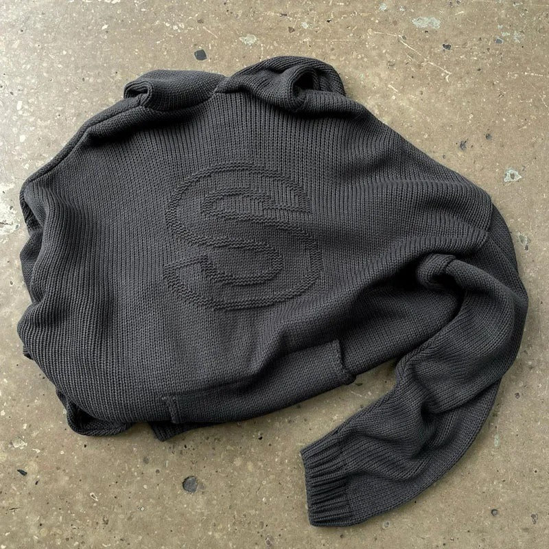 Pullover in Grau