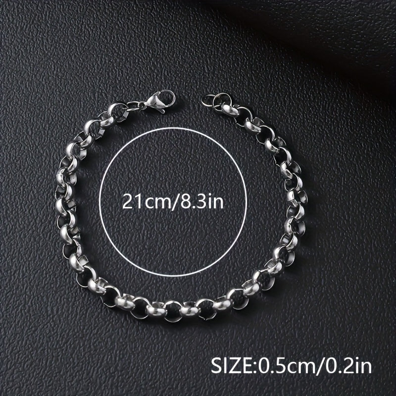UrbanSteel Armbandenset – Cool und Modisch für Herren