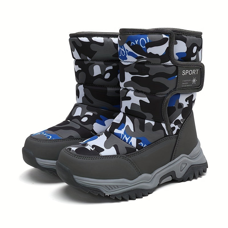 Modisch Camouflage Schneestiefel - Für Abenteurer