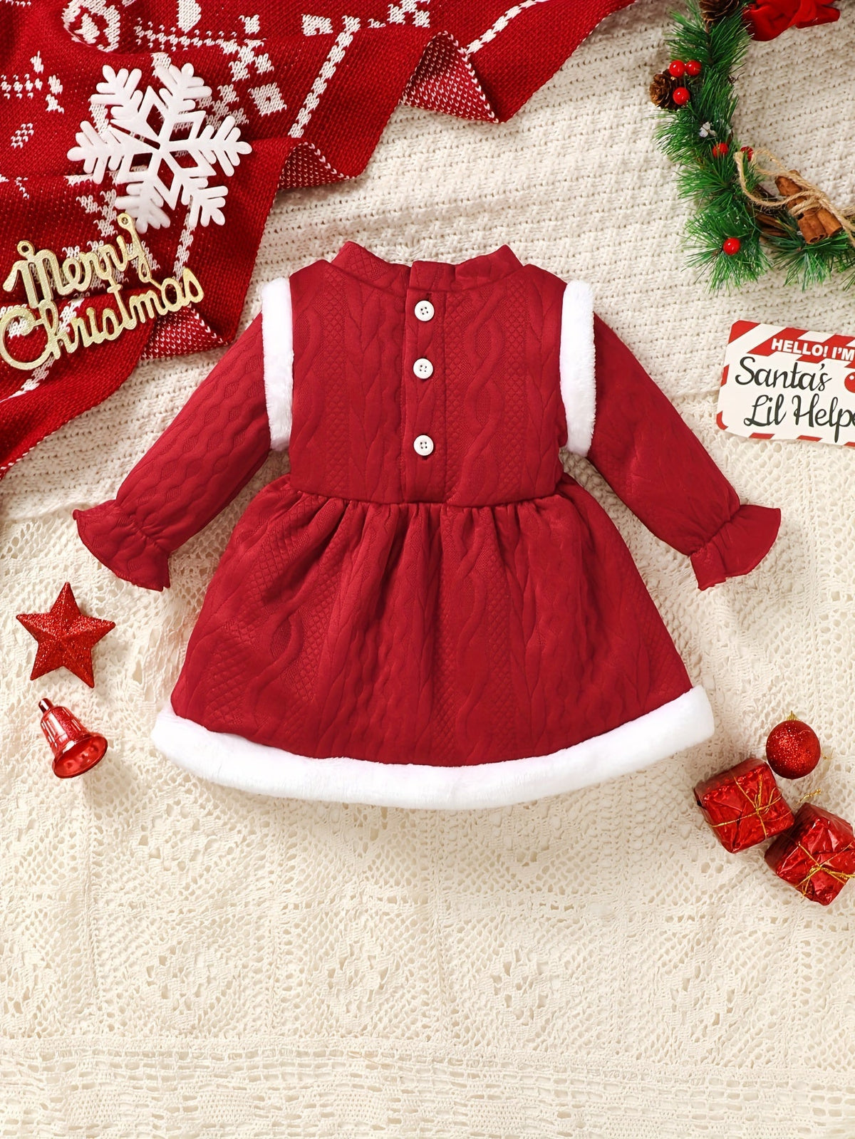 Weihnachtskleid für Babys – Ideal für festliche Gemütlichkeit