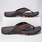 Bequeme sowie Nachhaltige Herren Slipper Sandalen – Mit EVA Polsterung und Rutschfester TPR Sohle