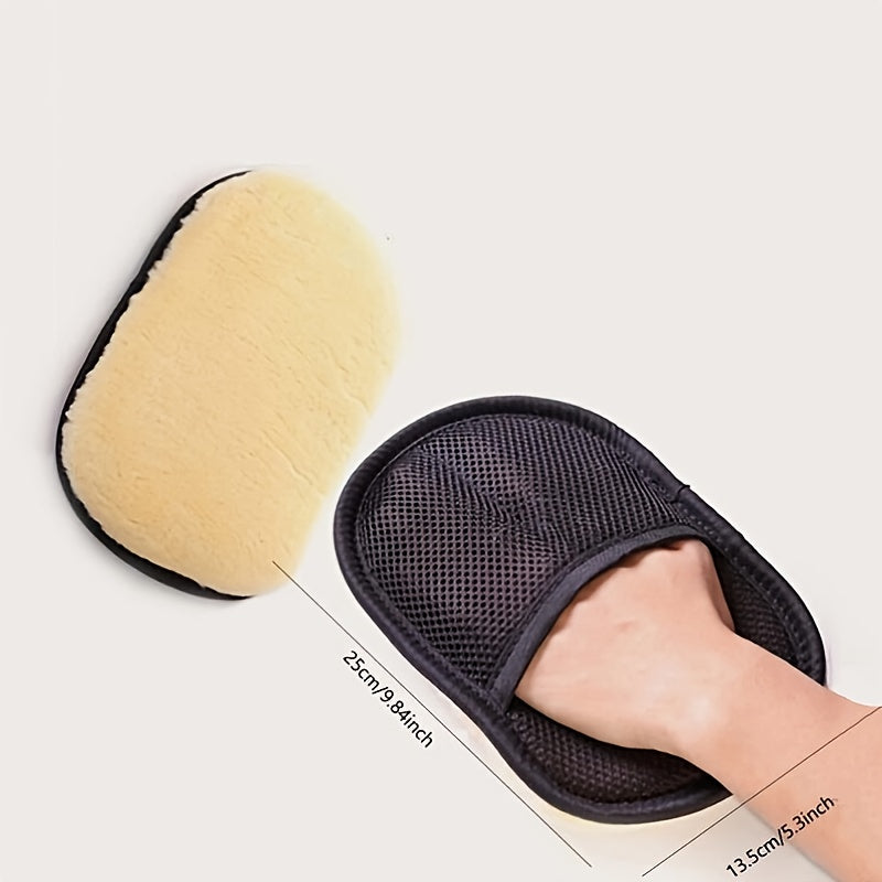 Ultra Weiche Mikrofaser Putzhandschuh - Ideal für die Autopflege