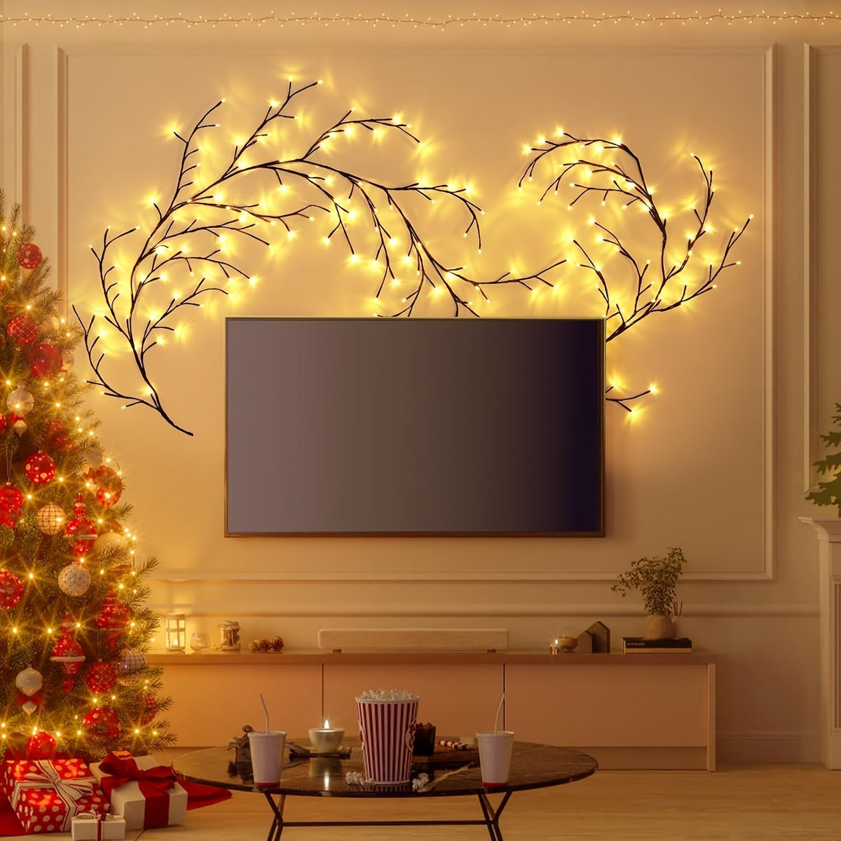 Verzauberte LED Zweigbeleuchtung – Ideal für eine Magische Atmosphäre