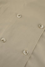 Gürtel im Vintage-Stil in Khaki mit Reverskragen