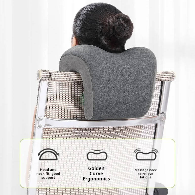 Ergonomisches Kopf- und Nackenstützkissen – Bequem Arbeiten und Entspannen