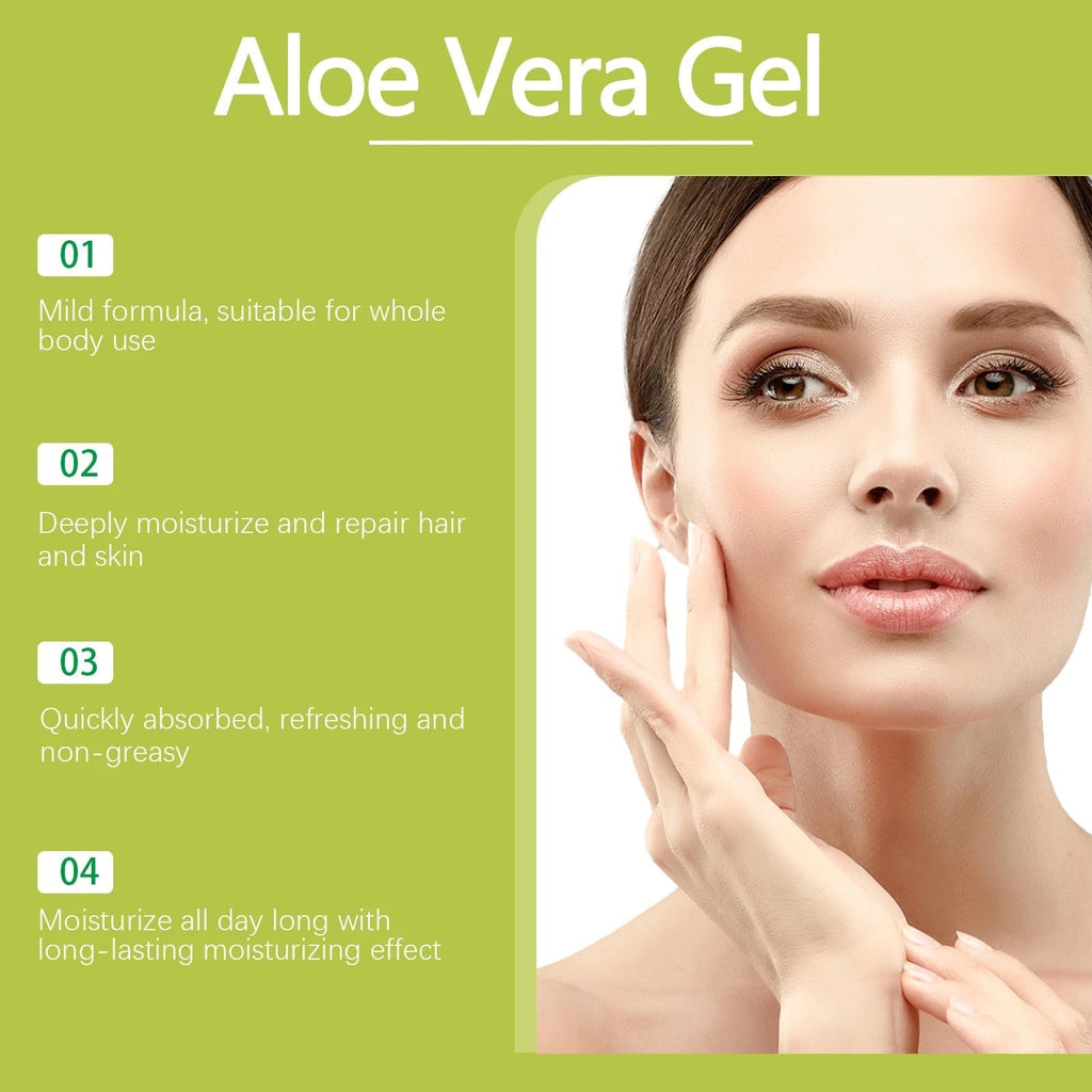 Pflegendes Aloe Vera Gel – Hydratisierend, Beruhigend sowie Erfrischend