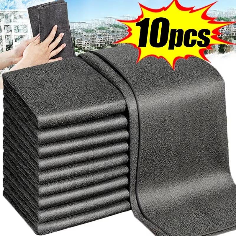 Set von 10 Mikrofasertüchern – Ideal zum Reinigen