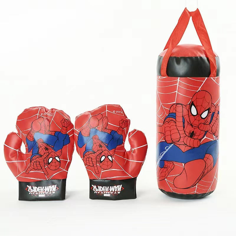 Spider-Man Boxhandschuh-Set mit Boxsack – Ideal für aktive Helden