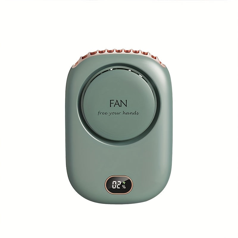 USB wiederaufladbarer Mini Nackenventilator – Leicht inklusive einstellbaren Geschwindigkeiten