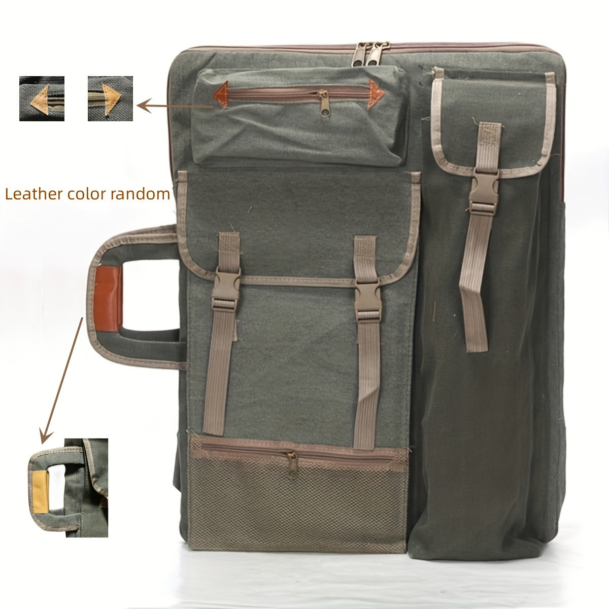 Canvas Zeichenbrett Rucksack – Funktional, Langlebig und Einfach Mitnehmbar