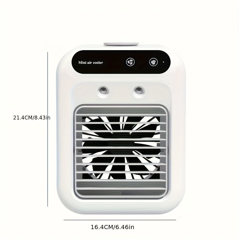 Portabler Mini-Klimaanlage: All-in-One Luftbefeuchter & Ventilator