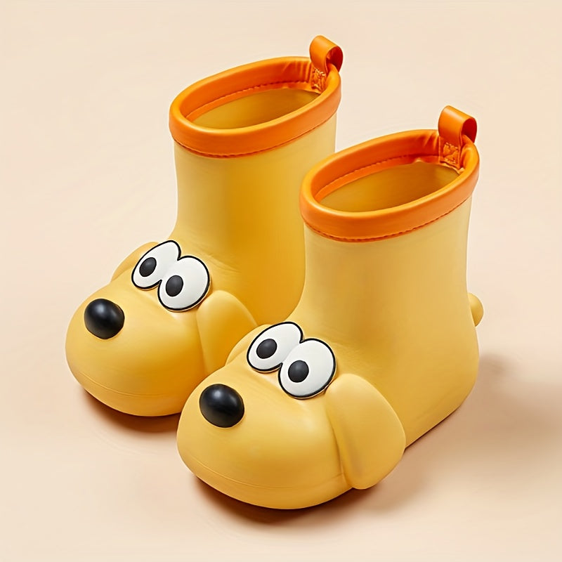 Woef Woef Regenstiefel für Kinder: Niedlicher Wasserdichter Schutz