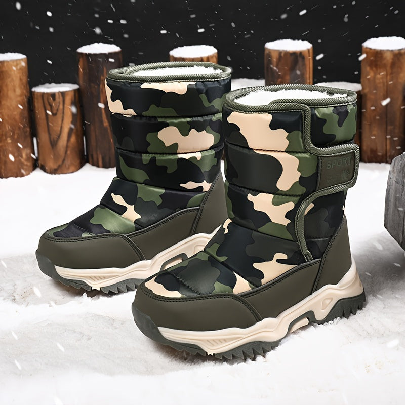 Modisch Camouflage Schneestiefel - Für Abenteurer