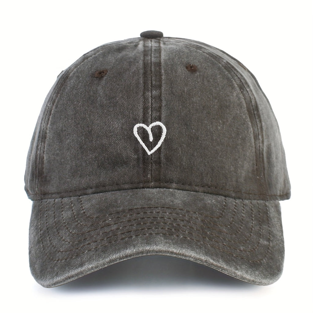 HeartBeat Vintage Kappe – Lässig und Verstellbar