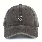 HeartBeat Vintage Kappe – Lässig und Verstellbar