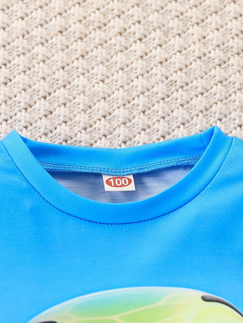 Schildkröten Druck Sommer Set – Lässiges T-Shirt sowie Shorts für Jungen