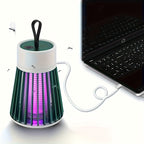Wiederaufladbare Mückenlampe: 360° UV-Elektroschock-Insektenvernichter
