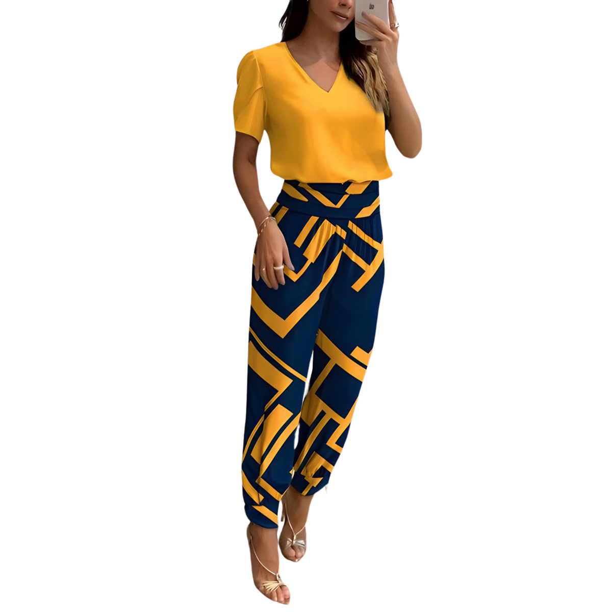 UrbanChic Zweiteiler – Mühelose Eleganz für den Alltag