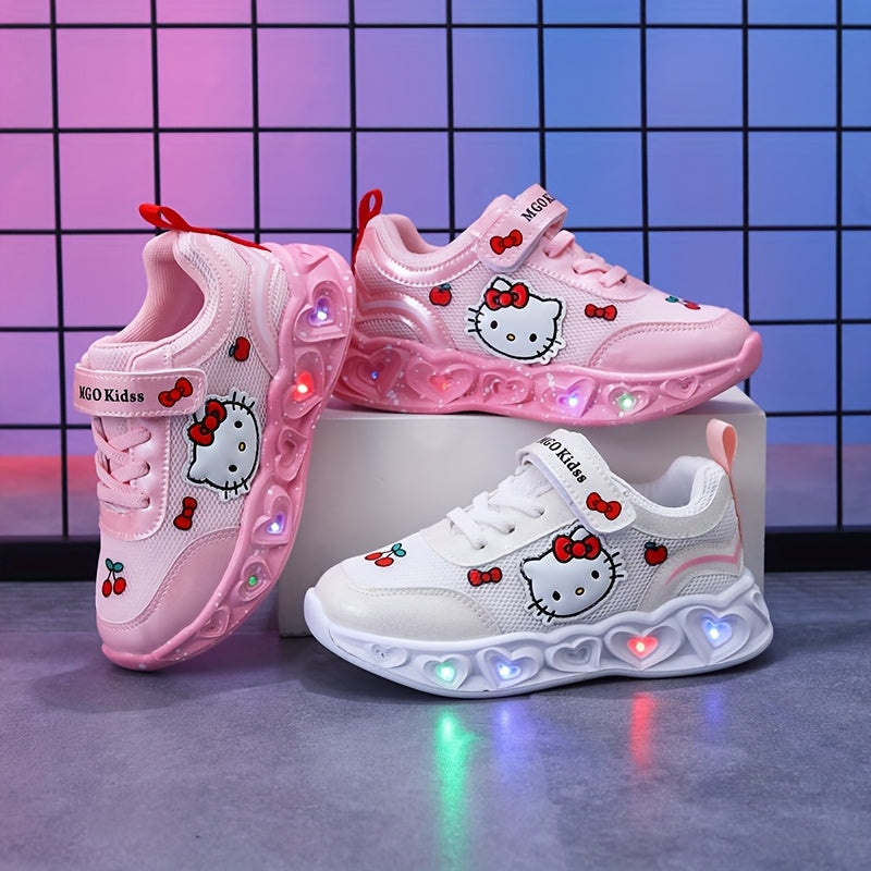 Leuchtende Hello Kitty Sneakers – Atmungsaktive sowie Gepolsterte Spaßschuhe