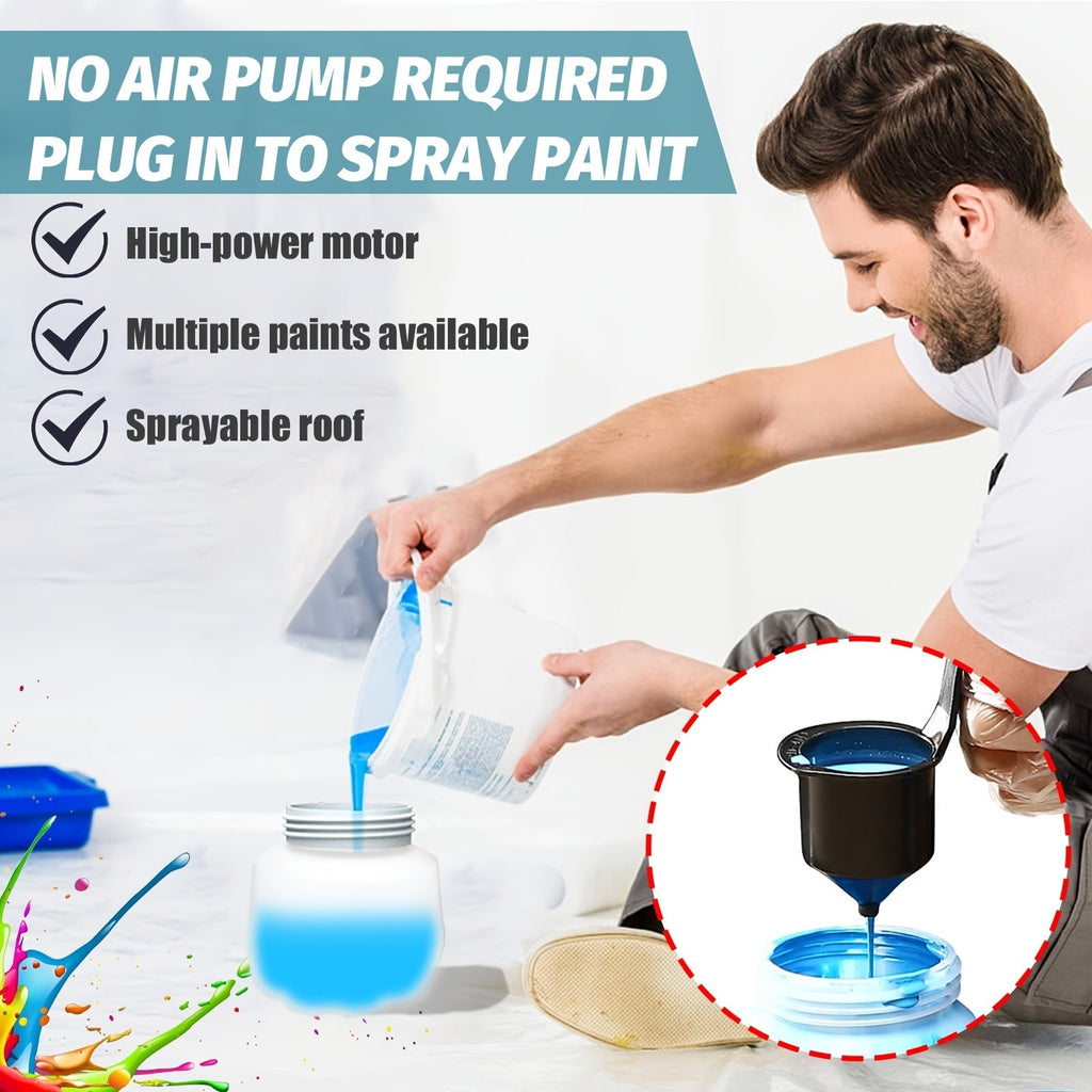 ProSpray Farbsprüher – Kabellos mit 2 Batterien sowie 1000ml Abnehmbarem Behälter