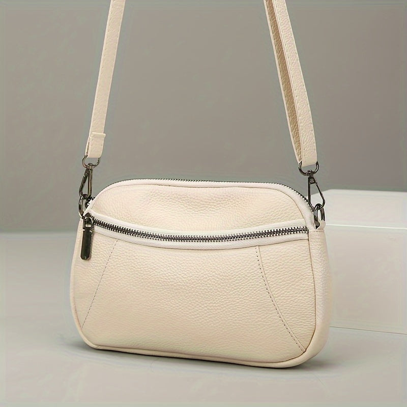 Klassisch Schicke Leder Crossbody – Klassisch und Funktional