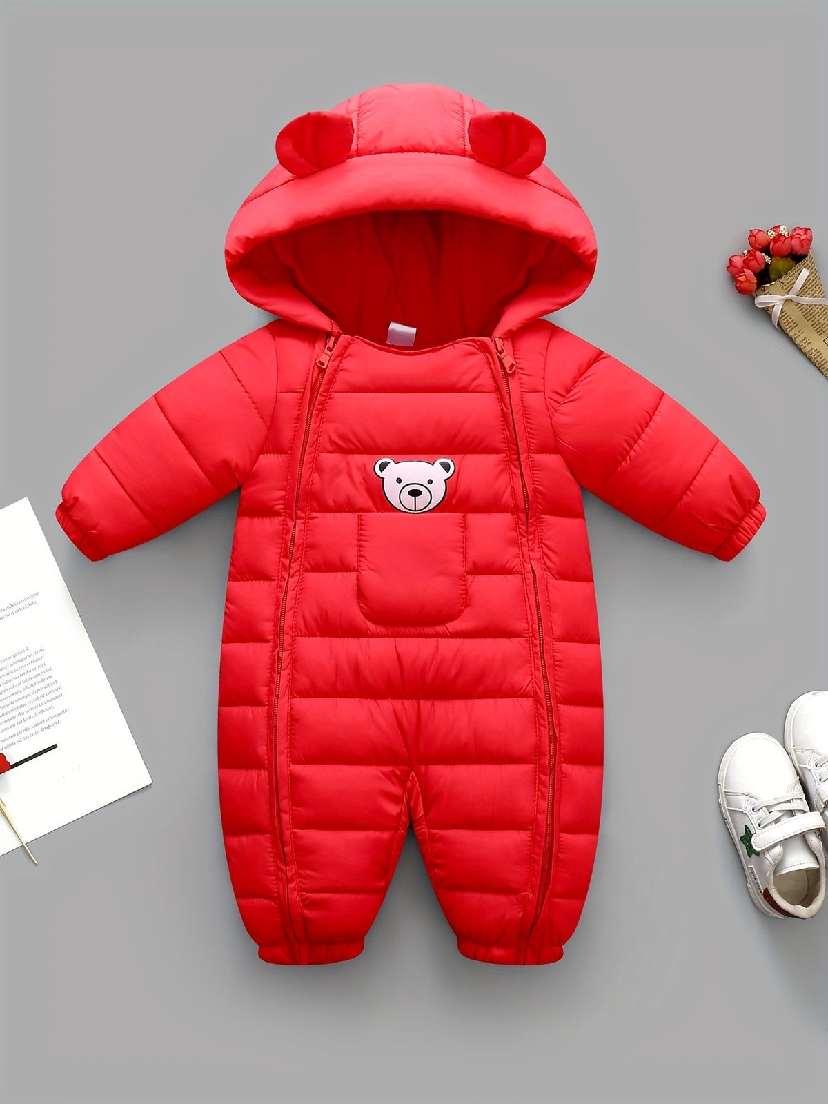 Kuscheliger Baby-Winteroverall – Ideal für warme Winterabenteuer