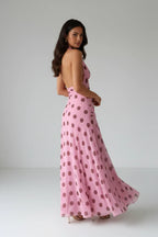 Polka – Maxikleid mit Punktemuster
