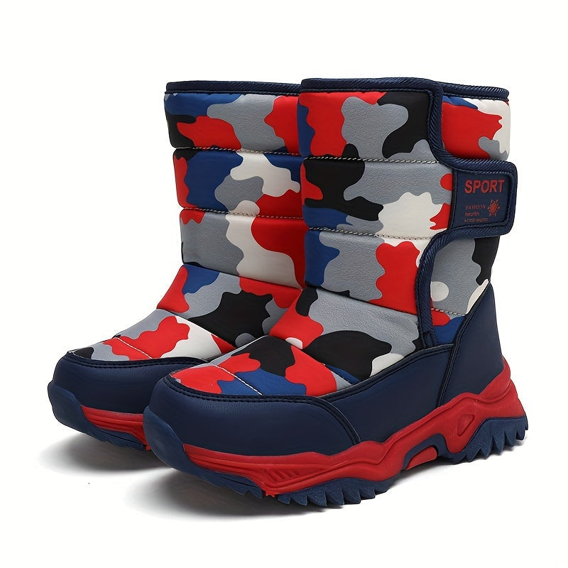 Modisch Camouflage Schneestiefel - Für Abenteurer