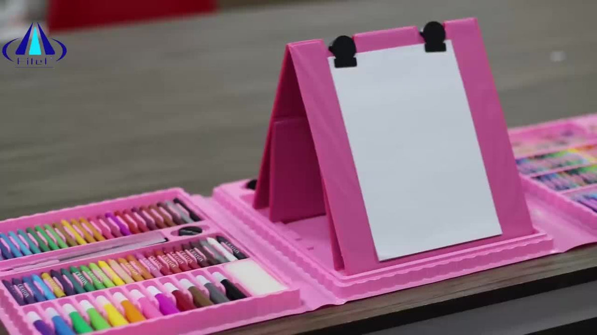 Komplettes 208-teiliges Kunstset: Professionelle Qualität für junge Kreative