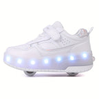 FlashRider Leuchtende Rollschuh-Sneakers – Ideal für Kinder mit Lichterspektakel
