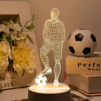 Fußballer 3D-Lampe – Ideal für eine sportliche Atmosphäre