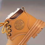 Modisch Fleece Stiefel für Jungen - Warm und Wasserdicht
