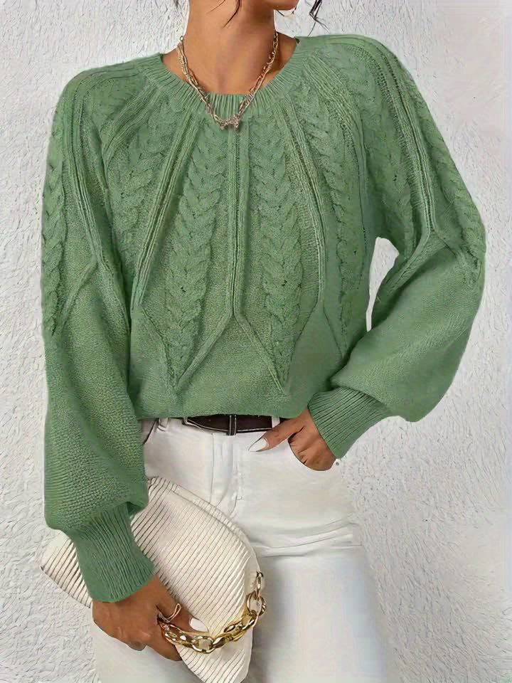 Eleganter Pullover mit langen Ärmeln