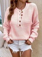 Pullover mit Knopfdetails