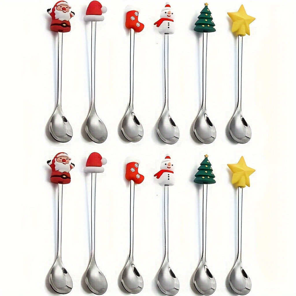 Weihnachtliches Löffelset – Ideal für festliche Tafelmomente
