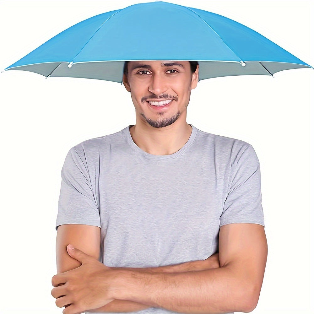 SunShade Regenhut – Leichtgewichtig, UV-schutzend sowie Freihändig