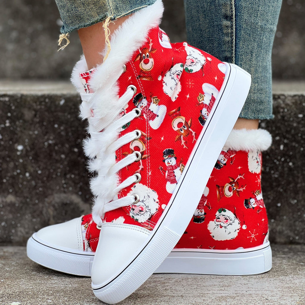 Sanne Weihnachts-Sneaker – Ideal für Ein Fröhliches Winter-Outfit
