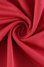 Maxikleid mit eckigem Ausschnitt in Rot