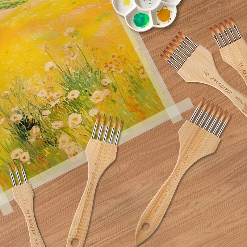 ArtSecret Multizahn-Kamm Set – Kreativ und Flexibel für Malerei