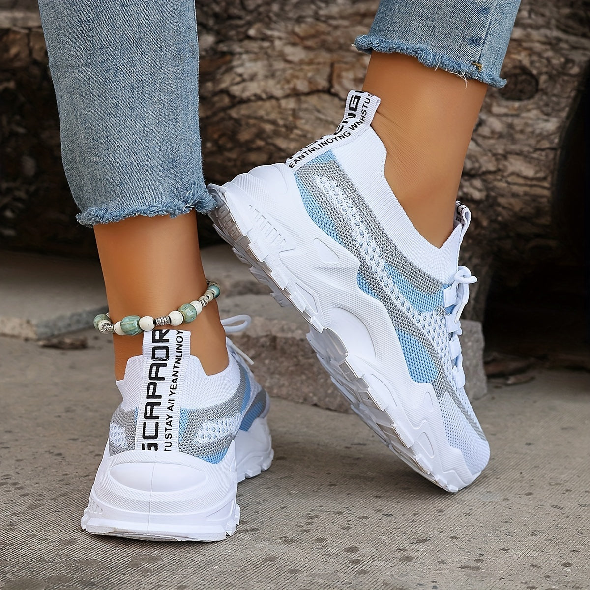 Damen Freizeit Sneakers - Flexibel und Atmungsaktiv für den Alltag