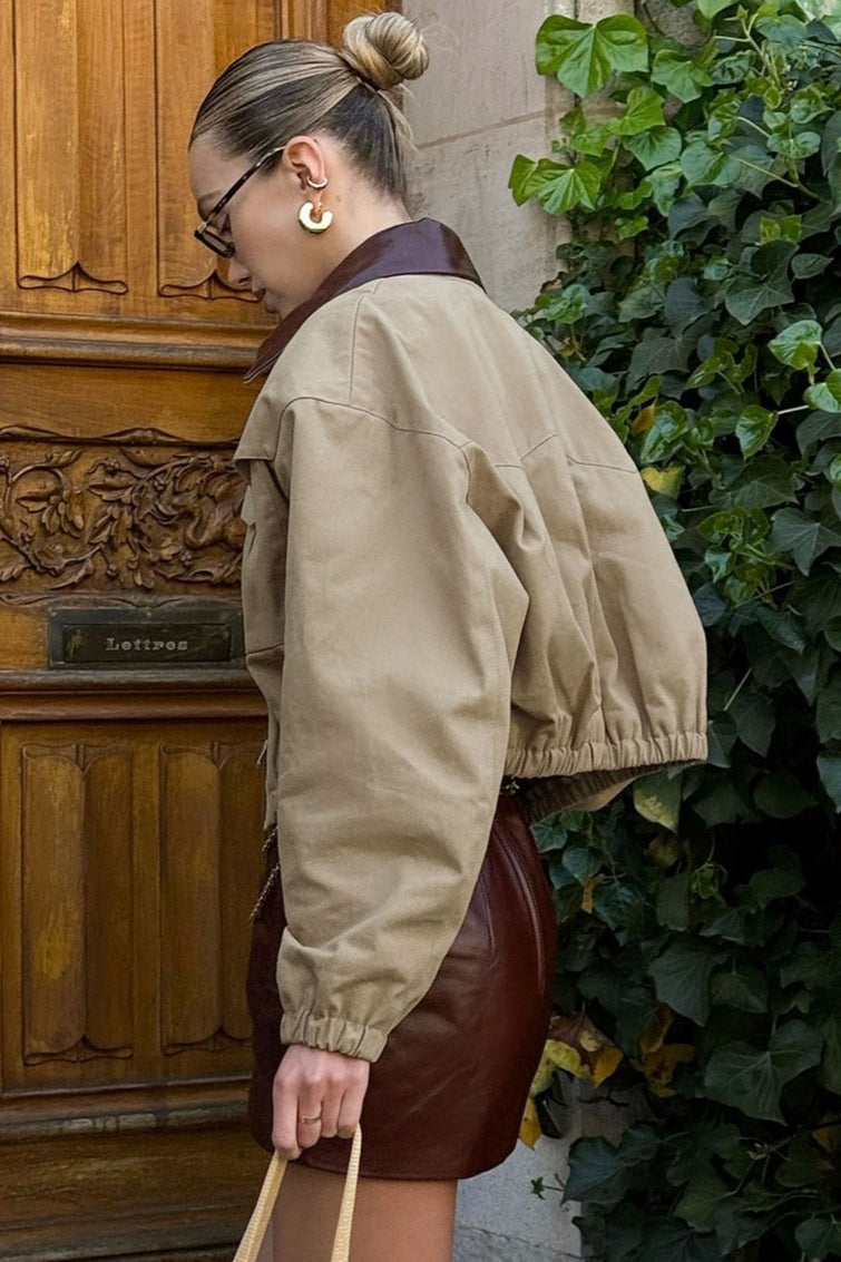 Locker geschnittene Jacke