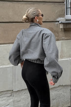 Jacke in Grau
