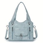 Vintage Chic Schultertasche – Funktional und Elegant