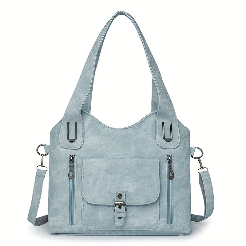 Vintage Chic Schultertasche – Funktional und Elegant