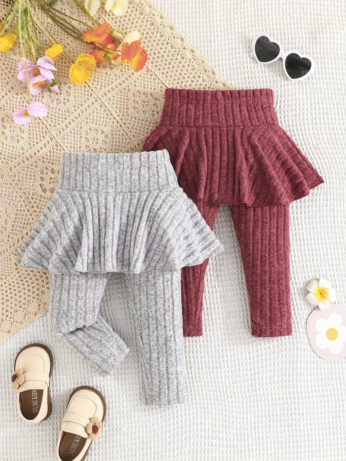 Tess Ripp-Rock und Hosen Set für Baby Mädchen – Lässig und Modisch für Outdoor-Aktivitäten