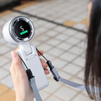 Kompakter Turbo Handventilator – 3-in-1 USB wiederaufladbar inklusive 5 Geschwindigkeiten