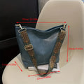 Breite Geometrische Tasche – Große Kapazität Crossbody inklusive Retro-Vibe