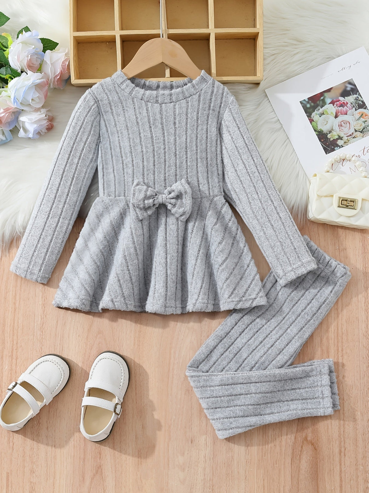Sophie Mädchen Outfit Set – Bequem und Modisch für den Herbst und Winter
