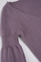 Pullover mit V-Ausschnitt und Blumenmuster